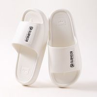 Pantoufles d'été EVA pour hommes Sandales antidérapantes à semelles épaisses pour la maison, la salle de bain et la plage Vêtements d'extérieur pour hommes