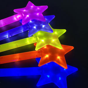 OEM LED أبيض الألياف البصرية الصولجانات توهج العصي مع 3 أوضاع الضوء السحر وامض طويل البريق لحفل الزفاف عيد ميلاد - Product Image 3