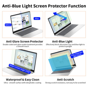 Protector de Pantalla Personalizado <span class=keywords><strong>Provan</strong></span> al por Mayor, 13.3", 14", 16", 15.6", Grado AAA, Dureza 2H, Mate, Antideslumbrante, PET, Anti Luz Azul - Product Image 2