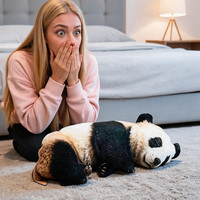Nuevo y Popular: Almohada de Peluche con Forma de Animales (Cerdo, Gato, Perro, Panda, Vaca) de Bajo MOQ, Muñeco de Peluche para Niños, Regalo, Supermercado