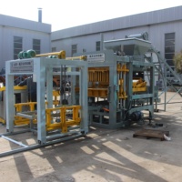 Machine automatique de formage de blocs de béton QT4-15 pour matériaux de construction