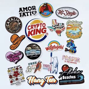 Autocollants personnalisés en vinyle PVC découpés à la forme, résistants aux UV, aux intempéries, durables, autocollants adhésifs, impression d'étiquettes, imperméables, logo d'entreprise - Product Image 4