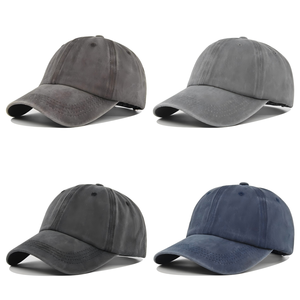 عرض خاص تصنيع عادي خمر 6 لوحة غسل القطن Gorras المتعثرة أبي قبعة خمر الرجعية - Product Image 2