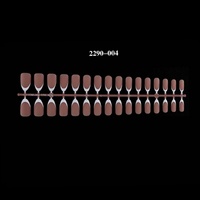 150 pièces/160 pièces usine en gros mode acrylique français conseils ongles marque privée personnalisé français conseils presse sur les ongles 15/16 tailles