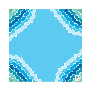 Tapis de jeu portable de luxe en caoutchouc, thème Alien Noël, pour Mahjong américain, livraison rapide - Product Image 3