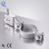 Serre-câble sismique rigide en acier électrogalvanisé UTTERLY UTT20Q pour la réduction des vibrations des conduites industrielles et le renforcement des installations électromécaniques
