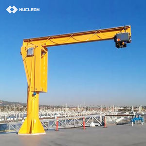 360 डिग्री घूर्णन ब्रैकट स्विंग आर्म 2 3 5 10 टन 1 टन पोर्टेबल दीवार पर चढ़कर मोबाइल slewing पाल क्रेन कीमत - Product Image 6