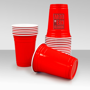 Gobelets en plastique jetables PP personnalisés en gros, réutilisables, 16 oz, gobelets rouges en plastique, gobelets pour beer pong, gobelets de fête pour mariage - Product Image 5