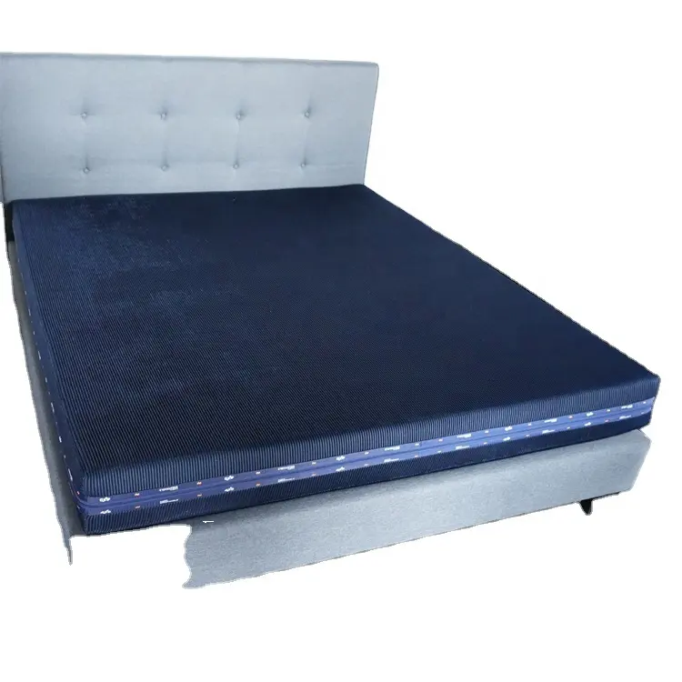 Colchón de látex natural comprimido coreano cama individual Queen plegable