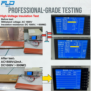 Custom 12V 24V Lithium LiFePO4 Battery Heating Pad High <strong>Efficiency</strong> Flexible Silicone Rubber <strong>Heater</strong> for EV Car Storage System - Product Image 6