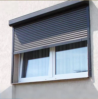 Volet roulant électrique en aluminium de haute qualité pour fenêtre, porte de sécurité pour maison résidentielle