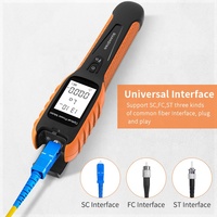 Nouveau compteur de puissance optique haute précision, plage de mesure -70~+10dBm, 5G OPM G1110, compteur de puissance optique rechargeable pour fibre optique