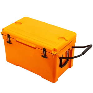 Maßgefertigter 115qt Hochleistungs-Rollkühler Rotationsgeformte Isolierte Eisbox 5 Tage Eishaltbarkeit Auslaufsicher für Outdoor Camping Angeln - Product Image 4