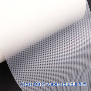 Tissu de <span class=keywords><strong>toile</strong></span> soluble dans l'eau, tissu <span class=keywords><strong>Aida</strong></span> de 14 fils, <span class=keywords><strong>toile</strong></span> de point de croix soluble dans l'eau, disparaître dans l'eau accessoires de broderie bricolage - Product Image 2