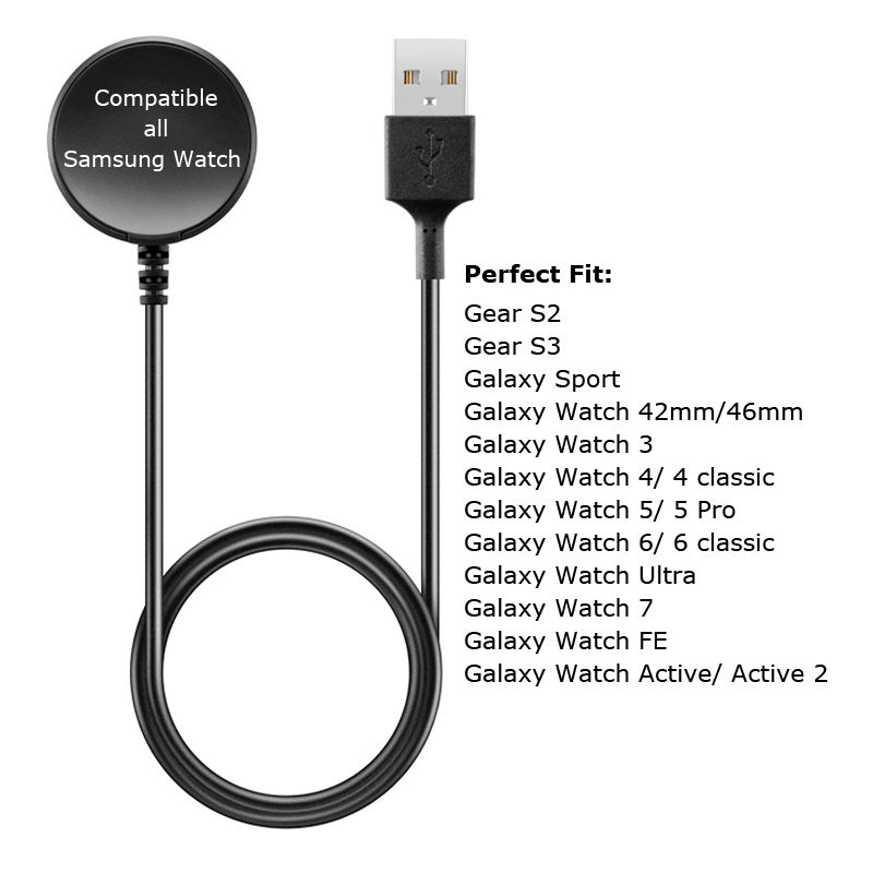 Samsung Galaxy Watch Wireless Charger Fast Safe