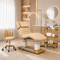 Fauteuil de traitement électrique JOXIN avec revêtement en cuir PU facile à nettoyer et base large pour studio de beauté, pour usage professionnel en salon