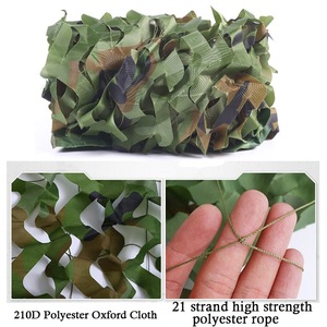 3m x 4m Tewango 210D Outdoor Hunting Game <span class=keywords><strong>Camouflage</strong></span> Net Mesh Garden Privacy Screen Car Covers Sun Shade Net - Product Image 2