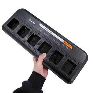 ETMY MTP3150 6-<b>Port</b> Multi <b>Charger</b> for MTP3150/MTP3250/MTP3550 Radios <b>with</b> Simultaneous Charging and Over-Charging Protection - Product Image 1