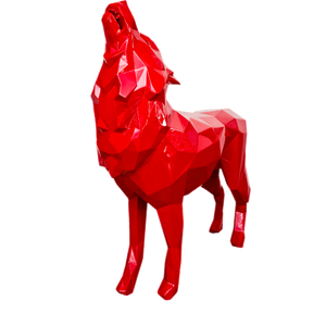 Centro Comercial decoración de alta calidad de fibra de vidrio de la geometría <span class=keywords><strong>Animal</strong></span> <span class=keywords><strong>Toro</strong></span> escultura de la resina - Product Image 5