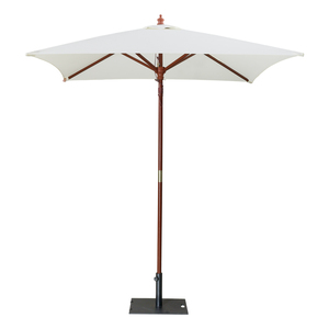 <span class=keywords><strong>Parasol</strong></span> de marché robuste en bois avec corde à poulie, pliable, portable, imperméable, pour extérieur, jardin, patio, cour, 1,25 m - Product Image 6