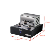 Préamplificateur Phono RIAA YAQIN MS-23B MM 12AX7 avec Construction en Aluminium pour Amplificateur Domestique