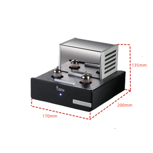 Préamplificateur Phono RIAA YAQIN MS-23B MM 12AX7 avec Construction en Aluminium pour Amplificateur Domestique - Product Image 5