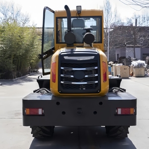 SHANNENG Mini Front <span class=keywords><strong>Telehandler</strong></span> Telescopic Wheel Loader Gigi Tugas Berat Penggerak Empat Roda <span class=keywords><strong>2.5</strong></span> <span class=keywords><strong>Ton</strong></span> Joystick Hidrolik Yuchai - Product Image 6