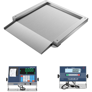 Báscula Digital Electrónica Impermeable de Acero Inoxidable Veidt, 1-3T, Plataforma Industrial para Fábrica con Rampas YK-SFD Stai - Product Image 4