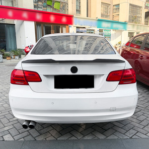 สปอยเลอร์หลังบีเอ็มดับเบิลยู ดัคเทล สีดำเปียโน ลายคาร์บอนไฟเบอร์ วัสดุ ABS สำหรับรุ่น E92 ปี 2006-2013 รุ่น PSM - Product Image 2