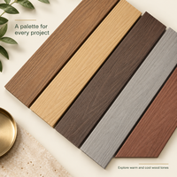 Planches de terrasse en composite extérieur, aspect bois, résistantes aux fissures, antidérapantes, imperméables, terrasse en bois composite pour jardin, patio, balcon, piscine