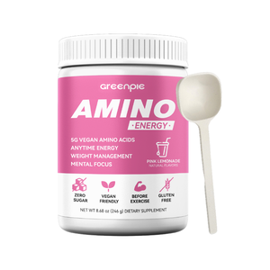 ग्रीनपाई पाउडर अमीनो एसिड ऊर्जा वजन प्रबंधन bca कैफीन जिम अमीनो एसिड पूरक को बढ़ावा देते हैं - Product Image 2