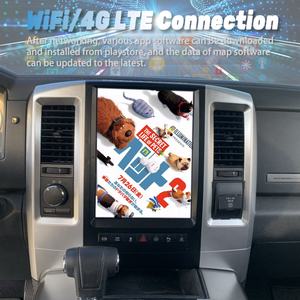 Pour Dodge Ram 2009-2012, écran Android Tesla 12,1 pouces, autoradio 2din, GPS, Carplay, lecteur multimédia vidéo, stéréo, système de navigation, unité principale - Product Image 6