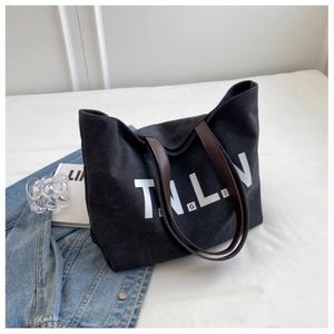 Lady's Fashionable Shopping All Season Vintage <b>Canvas</b> Polyester Lined Women's Travel Friendly Bag - Product Image 2
