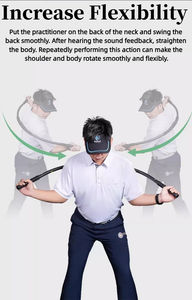 Prix bas olf Spinner épaule entrejambe double noyau Swing praticien débutant alignement <span class=keywords><strong>Golf</strong></span> Swing rythme enseignement aides à la formation - Product Image 3