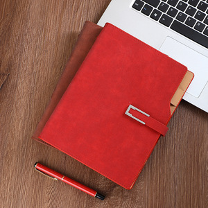 Cuaderno de Negocios Personalizado A5 con Tapa Dura de Cuero, Sublimable, Set de Regalo Empresarial con Bolígrafo - Product Image 4