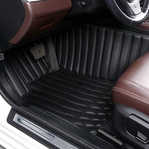 Tapis de sol de voiture sur mesure de qualité supérieure pour BMW |   Tapis de sol <span class=keywords><strong>auto</strong></span> en cuir imperméables et antidérapants, ensemble complet, accessoires intérieurs de luxe - Product Image 1