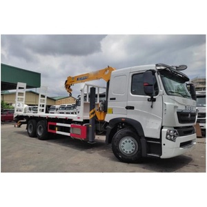 Grúa de Pluma Recta <span class=keywords><strong>Autocargable</strong></span> SQS125TLH-4 en Oferta con Chasis SINOTRUK HOWO A7 6x4 de 380 CV - Product Image 3