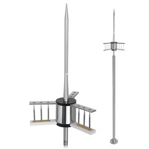 PDC3.3 Stainless Steel <strong>Thunder</strong> <strong>Arrester</strong> Pre-Discharge <strong>Lightning</strong> Protection System ESE <strong>Lightning</strong> Arrestor <strong>Lightning</strong> Rod Earthing - Product Image 1