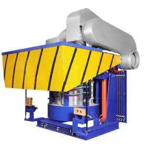 500kg 1T 2T 5T Copper Smelting Furnace Induction Copper Smelting Furnace