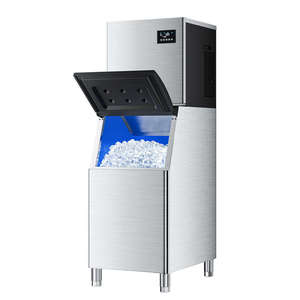 Máquina de Hielo Comercial Eléctrica con Capacidad de 210 kg/día, Control Táctil, Refrigeración por Aire, para Uso en Hoteles, Hogares y Restaurantes - Product Image 4