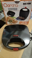 Mini gaufrier électrique 2 tranches pour la maison, petit, pour le petit-déjeuner des enfants, chauffage rapide, céramique antiadhésive, sain