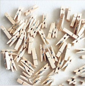 Pinzas de Madera de Abedul para Fotos, Hechas a Mano, Pequeñas, de 2.5~7.5 cm, para Bolsas de Lona, Diseño Multifuncional para Secar Ropa, Directo de Fábrica - Product Image 3