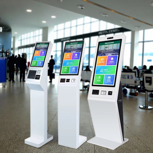21.5 23.6 27 Inch Automatic Touch <b>Screen</b> Self Service Checkin Hotel Self Checkout Machine for - Product Image 1