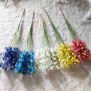 ISEVIAN Nuziale Vero Tocco Bouquet Artificiale Fiori di Giglio Della Valle Per <span class=keywords><strong>La</strong></span> Cerimonia Nuziale - Product Image 6
