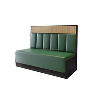 Table et chaises de restaurant d'occasion au design moderne, canapé, cabine droite, cabine de dîner, mobilier commercial