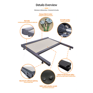 Auvent rétractable motorisé facile à installer pour toit, véranda, balcon, auvent <span class=keywords><strong>vertical</strong></span> pour <span class=keywords><strong>pergola</strong></span> et véranda - Product Image 1