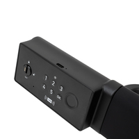 Alpicool JD-M7 OEM/ODM Bloqueo de Volante Inteligente de Aleación de Aluminio Antirrobo con Contraseña sin Llave y Combinación Numérica de Huella Dactilar