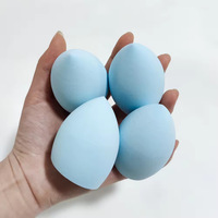 Éponge de maquillage mignonne et durable pour mélangeur chinois Éponge de beauté faciale lavable avec logo personnalisé pour un usage quotidien