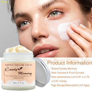 Turuncu Creamsicle 100% doğal çim beslenen sığır Tallow balsamı organik vücut tereyağı krem şanti nemlendirici sığır Tallow krem - Product Image 2