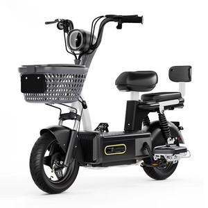 Motocicleta Eléctrica para Adultos, 350W, 20ah, para Desplazamientos Urbanos, 2 Ruedas, Neumáticos de Vacío, Batería de Plomo-Ácido, Bajo Costo de Fábrica, Alto Rendimiento - Product Image 6